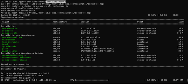 Installation de Docker sur Rocky Linux