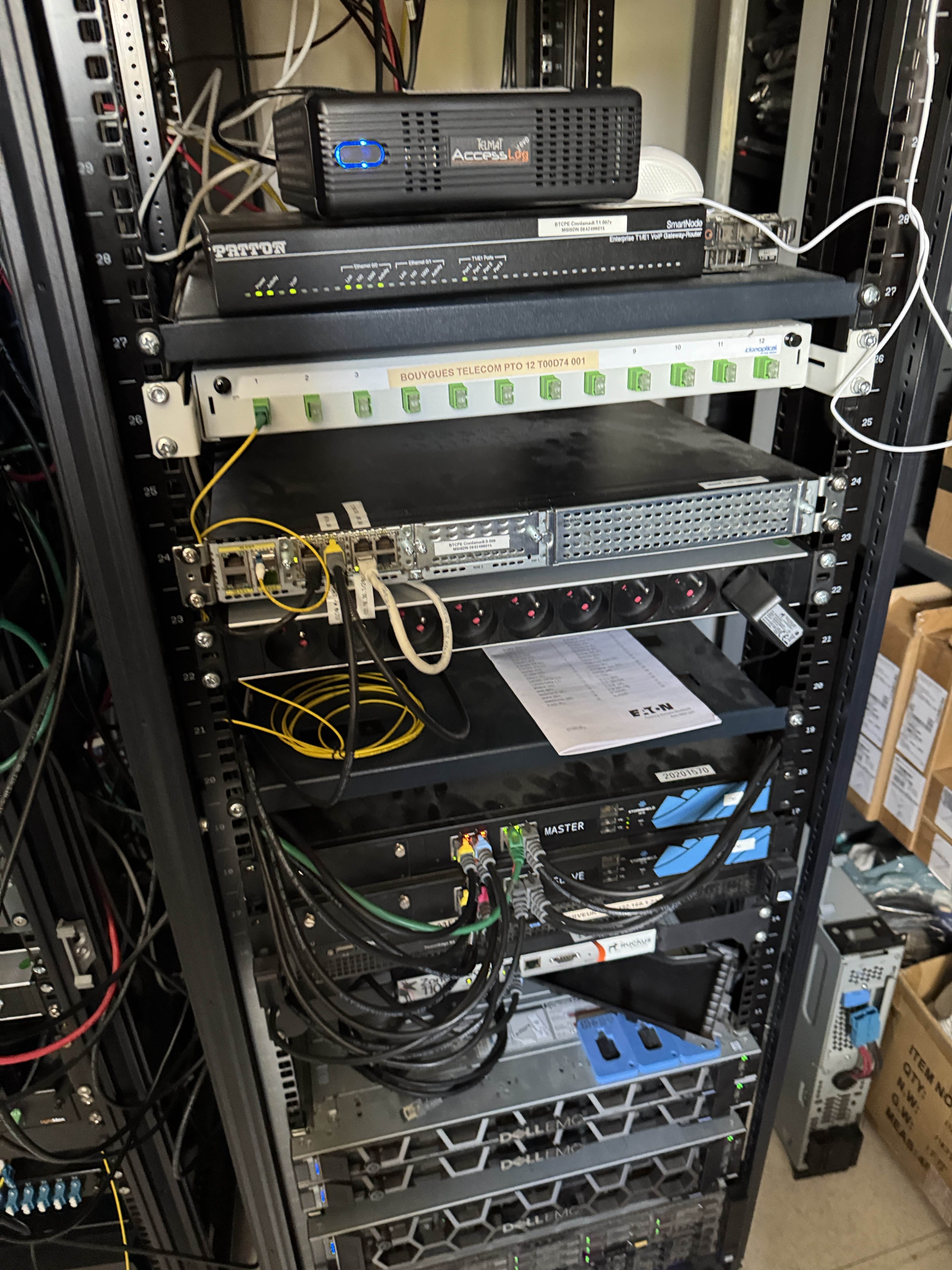 Services et stockage serveurs